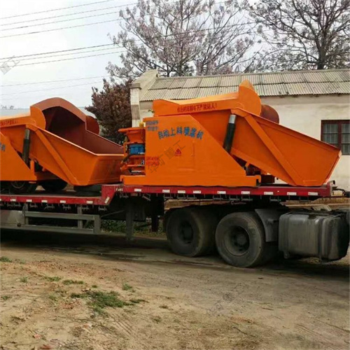 華礦集團(tuán)一批自動上料噴漿機(jī)發(fā)往上饒